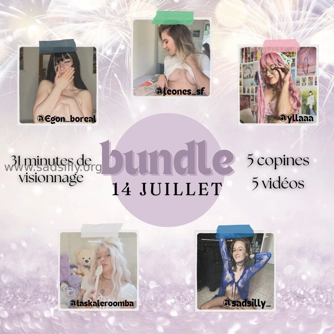 Tu viens f ter le 14 juillet avec moi et mes 4 autres copines je t 