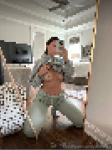 Just standing here in front of the mirror feeling all kinds of playful