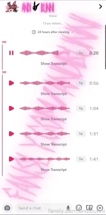 Cooming soon snapchat audio from your goth gf bun i was so horny while 