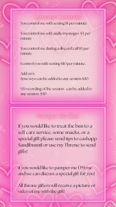 Lovense control session - control me- 1 per minute with sexting