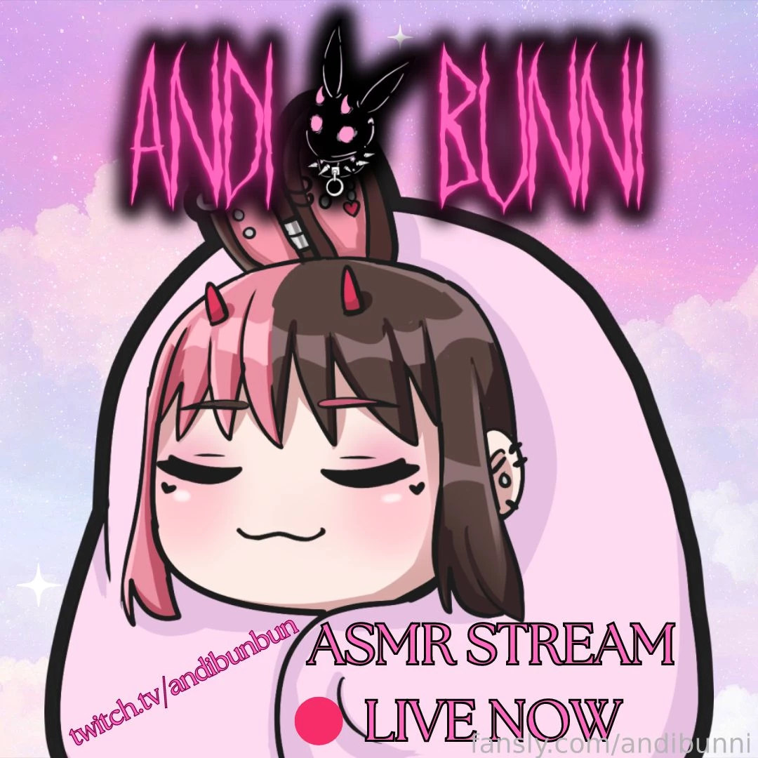Hai im live now with some bunsmr i have tea and some cozy snuggles 