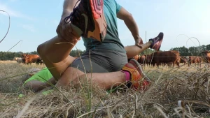 Jogger girl gets special treatment video in a few days part 1