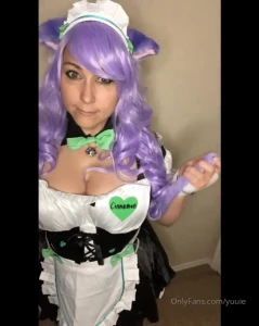 yuuie - Nekopara cosplay testing jiggle mechanics p 