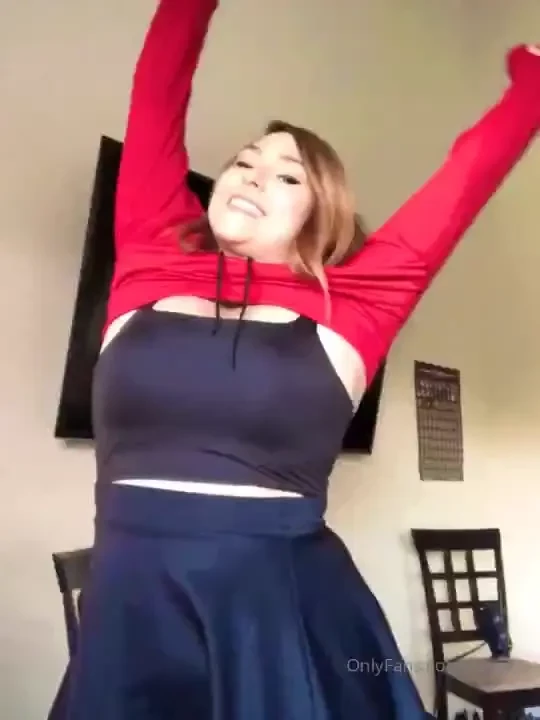 Sneak peek under sweater and me just being a goof lol 