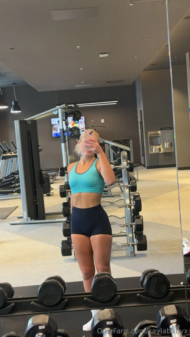 If we were alone at the gym what would we do 