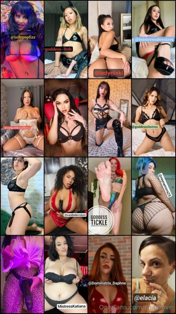 Top dommes subscribe submit obey amp serve them now 24h advert 