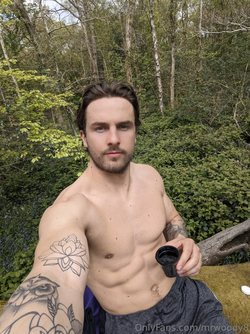 Mr woody in the woods 