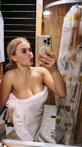 A hot shower is not just a ritual but a small pleasure where every