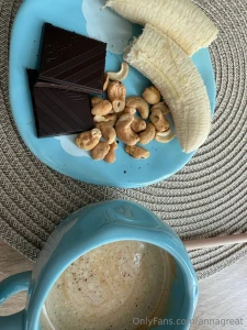 In the morning i brewed aromatic coffee turned on my favorite playlist