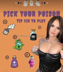 Pick your poison are you brave enough to take it on 5 ball draining