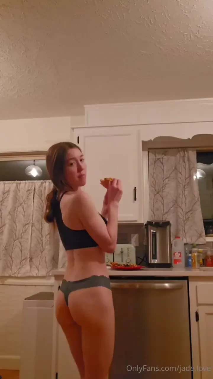 Eating a midnight snack and having a little dance party in the kitchen 