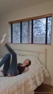 I made a bunch of braless videos for my other social media but thought part 7