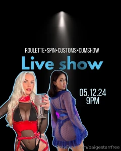 Tomorrow night from 9pm i will be going live with the one the only
