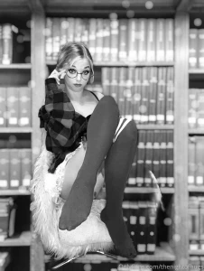 It couldn t have been me i was in the library the entire time -miss part 1