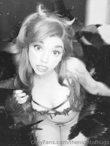 Close up nakie dancing with just my white thigh high tights and some