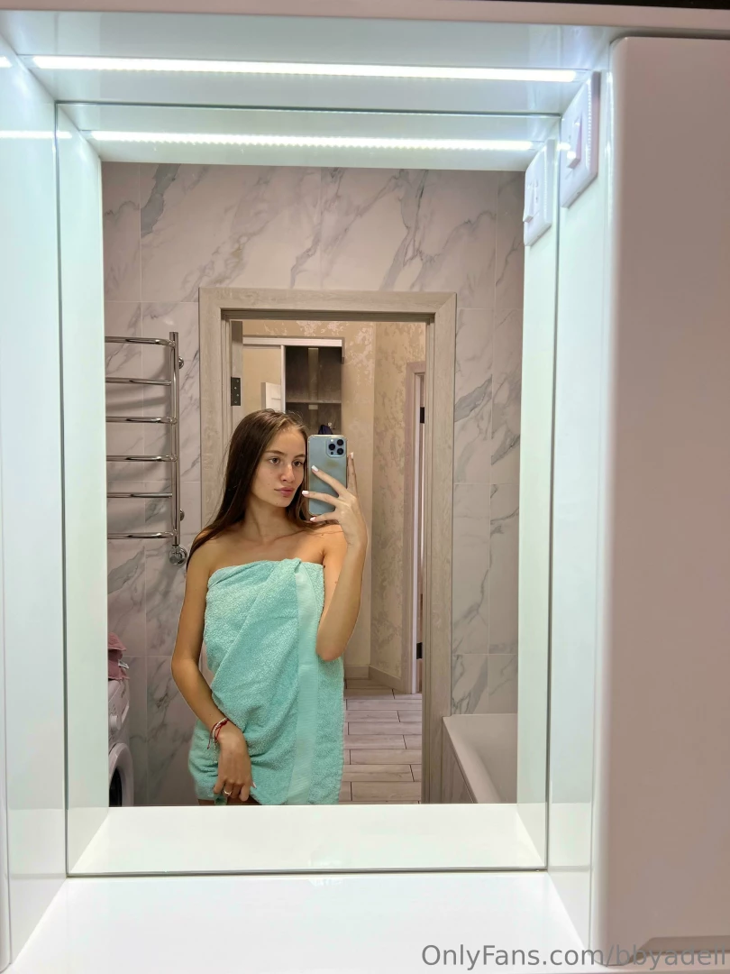 After shower but who knows maybe still wet 