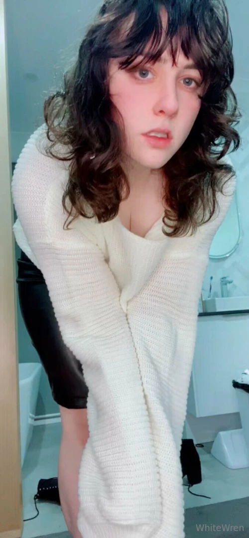 How do i look in a tight leather skirt part 15 