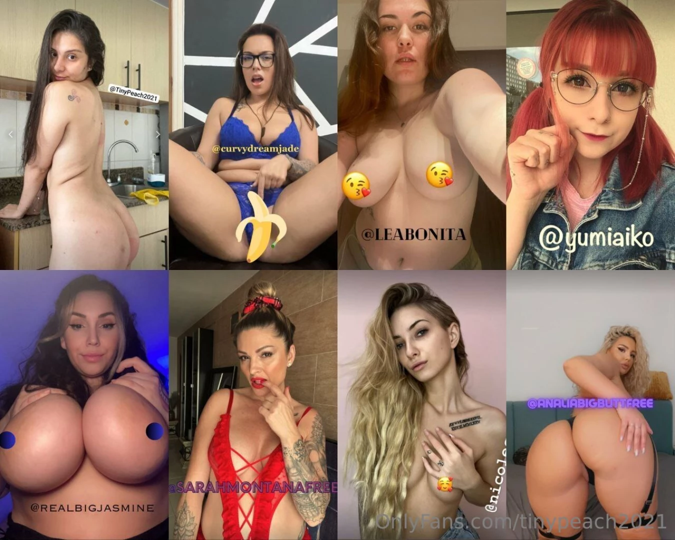 Subscribe hot girls tinypeach2021 curvydreamjade leabonita yumiaiko 