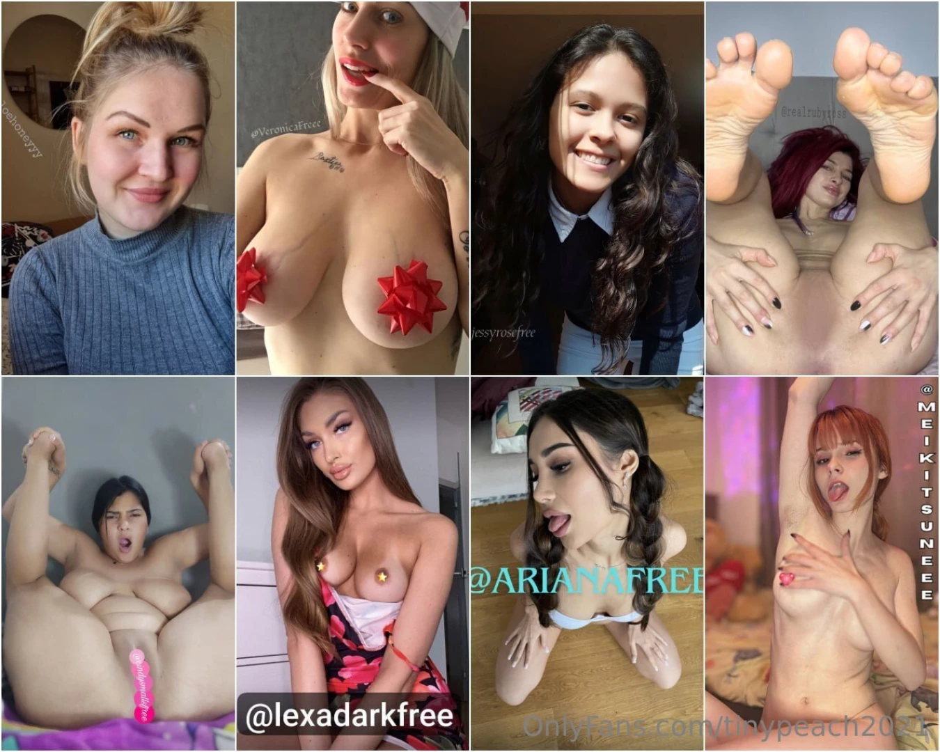 Chloehoneyyy veronicafreee jessyrosefree realrubyross cindysmallsfree 