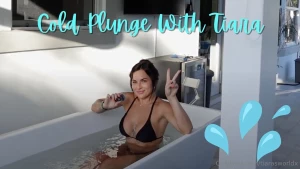 Brrrrrr i have a love hate relationship with cold plunges in this