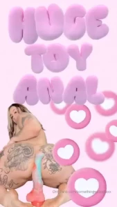Huge toy anal it s a christmas miracle i finally put one of my most