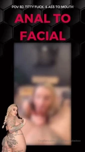 Anal ass to mouth titty fuck amp facial this one s for the anal to