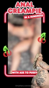 New anal creampie was going to film a nice new solo in a cute new