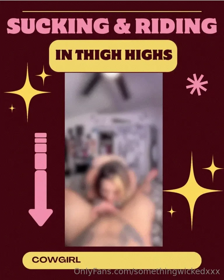 Breed me in my thigh highs let me take control tonight i want to treat 