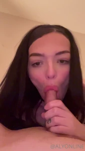 alyonline - Do i look cute sucking cock 3 