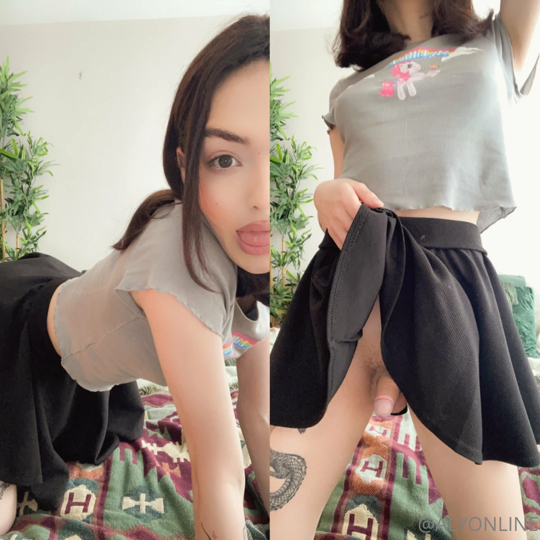 I heard you like girl-dicks in skirts 