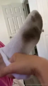 Just put these socks on yesterday brand new