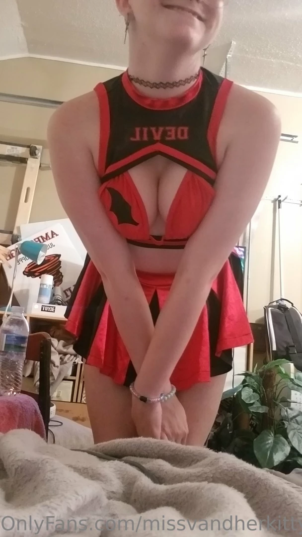 Devil cheerleader i need more outfits like this 