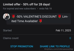 Making valentine s content for you guys -50 valentine s discount part 1