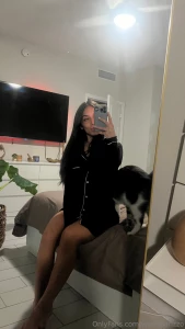 The cat cuddles go crazy every time