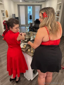 Her cute red dress didn t stay on for long her first g g video ever