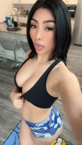 Should i pull it down and show u my tiddies like a good girl