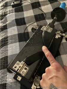 Watch my machine make me squirt everywhere that s a first part 1