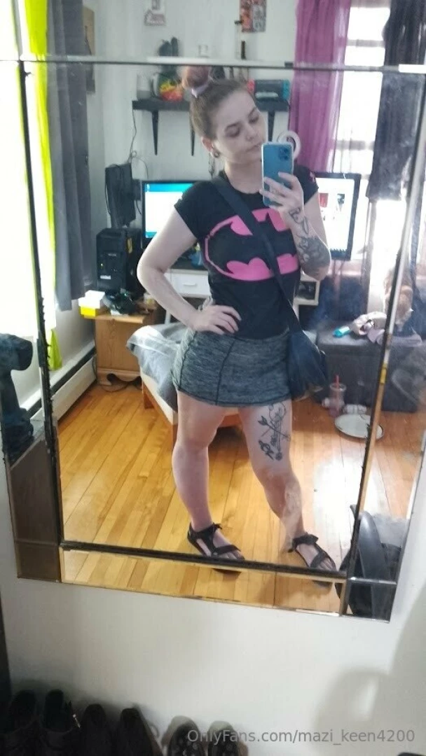 Weird combo of clothes but it works 