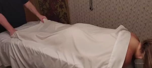 Bg ddblonde29 face down 4 hands for her