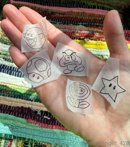 Made some stencils coming