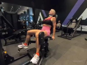 Every day gym because couch very hot
