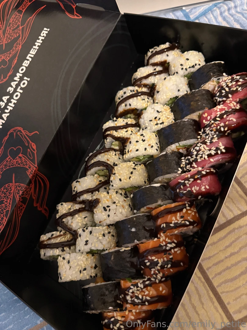 A delicious lunch always puts me in a good mood 