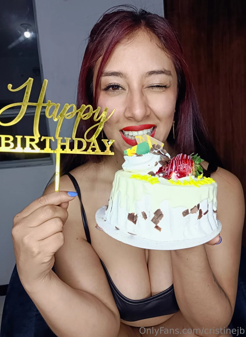 Your naughty and sweet cristine has a birthday this july i want to 