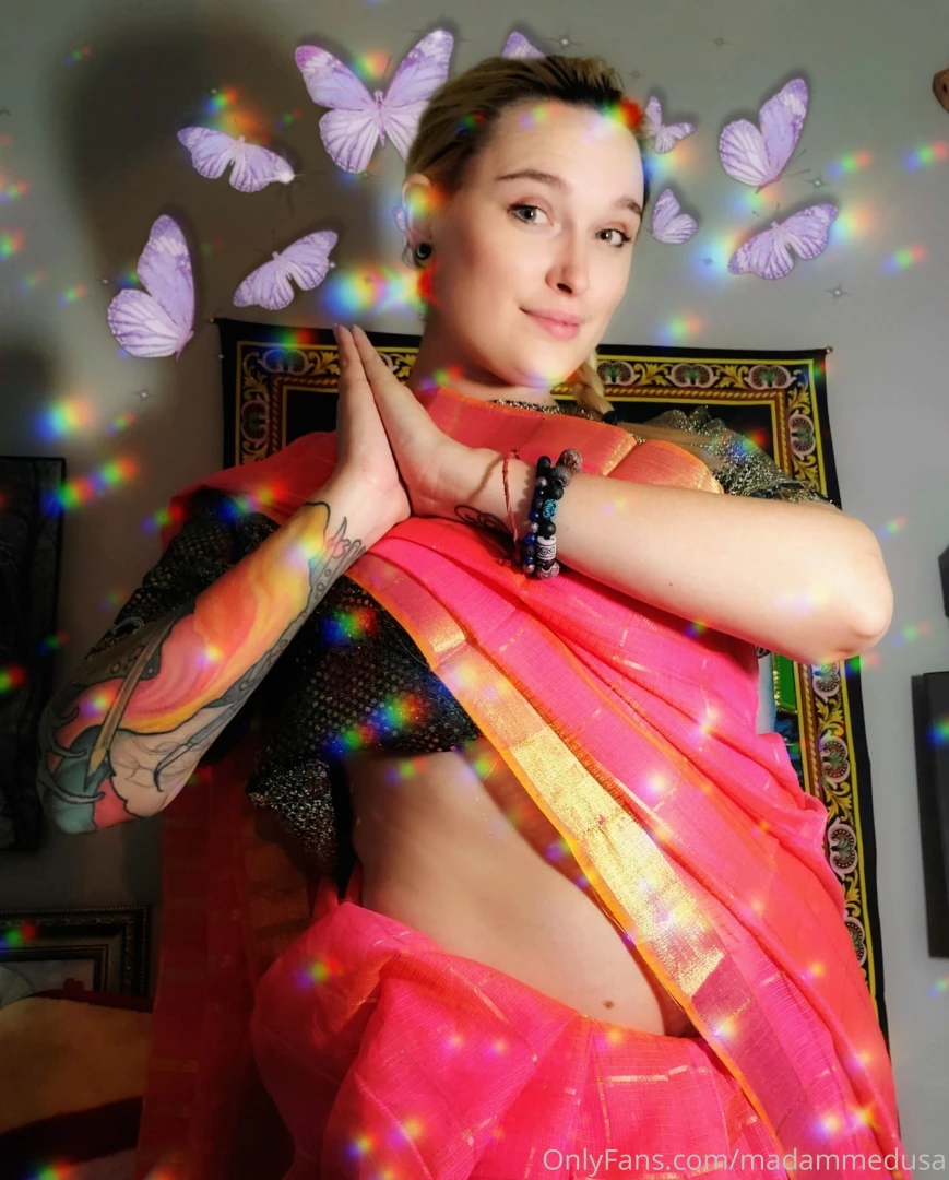 Saree not saree hindu saree drape belly bellydancer sexy namaste part 1 