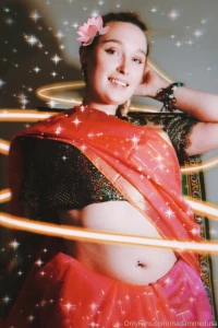 Saree not saree hindu saree drape belly bellydancer sexy namaste part 2
