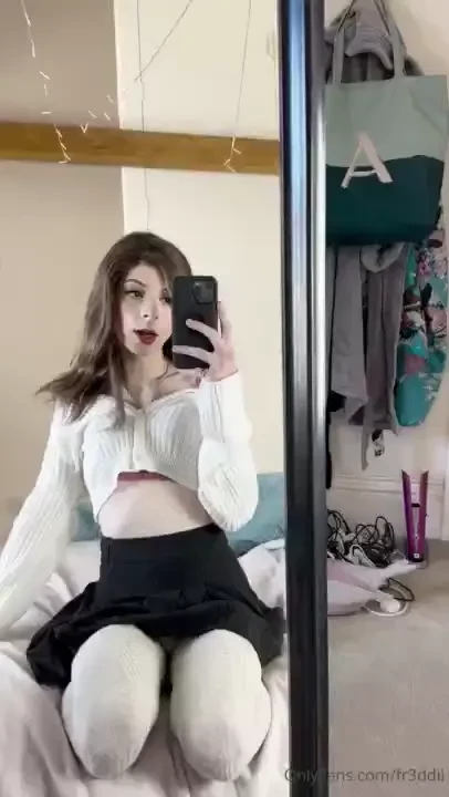 Dont mind me just playing dress up alone in my room sure hope no 