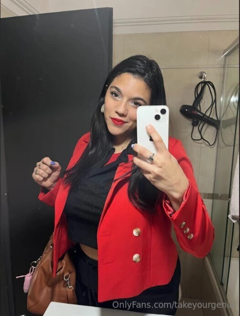 Business on top but you should see what s under the blazer 