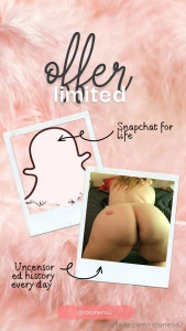 First fan to tip 5 gets access to my lifetime premium snapchat instead part 1