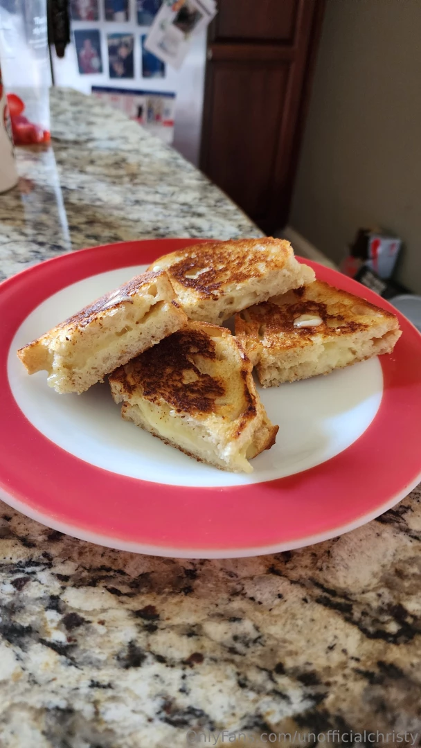 Just wanted to show you guys these gorgeous grilled cheese sandwiches 