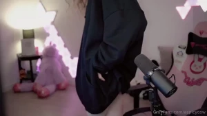 Theres nothing under my hoodie tip 100 to see my tease and touch